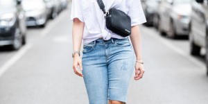 How can women dress youthfully and look younger after 30 years old (T-shirt + Bermuda shorts look energetic and fashionable)