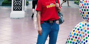 Liu Shiwen’s daily style is very eye-catching (striped T-shirt + sweatpants are comfortable and fashionable, so sweet and cute)