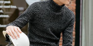 The magic power of turtleneck sweaters (even Oppa should imitate it)