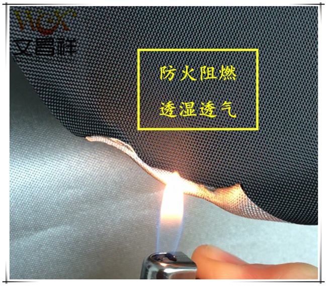 Flame-retardant Oxford cloth